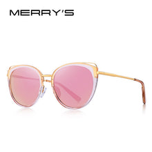 Load image into Gallery viewer, MERRYS DESIGN Women  Brand Cat Eye Sunglasses Ladies Polarized Sun glasses UV400 Protection S6139