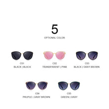 Load image into Gallery viewer, MERRYS DESIGN Women  Brand Cat Eye Sunglasses Ladies Polarized Sun glasses UV400 Protection S6139