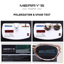 Load image into Gallery viewer, MERRYS DESIGN Women  Brand Cat Eye Sunglasses Ladies Polarized Sun glasses UV400 Protection S6139