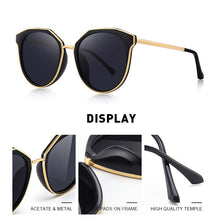 Load image into Gallery viewer, MERRYS DESIGN Women  Brand Cat Eye Sunglasses Ladies Polarized Sun glasses UV400 Protection S6151