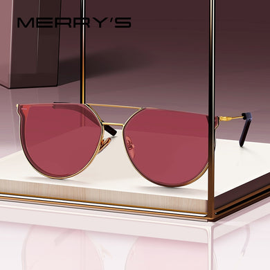 MERRYS DESIGN Women  Brand Cat Eye Sunglasses Ladies Trending Sun glasses UV400 Protection S6265