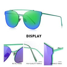 Load image into Gallery viewer, MERRYS DESIGN Women  Brand Cat Eye Sunglasses Ladies Twin-Beams Sun glasses UV400 Protection S8089N