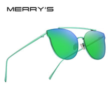 Load image into Gallery viewer, MERRYS DESIGN Women  Brand Cat Eye Sunglasses Ladies Twin-Beams Sun glasses UV400 Protection S8089N