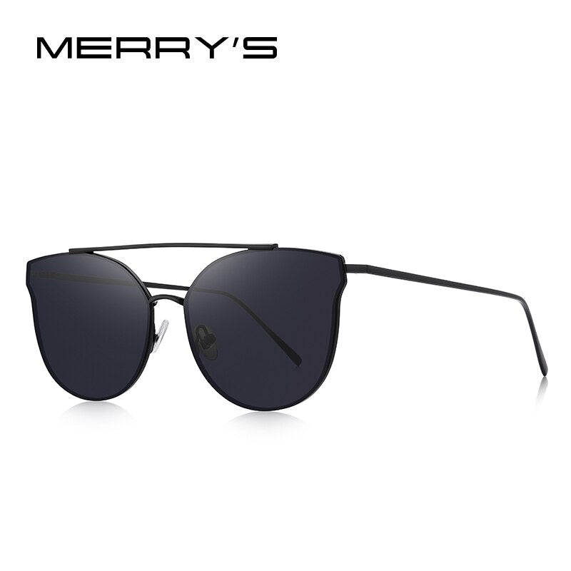 MERRYS DESIGN Women  Brand Cat Eye Sunglasses Ladies Twin-Beams Sun glasses UV400 Protection S8089N