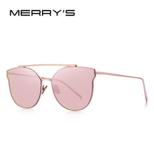 Load image into Gallery viewer, MERRYS DESIGN Women  Brand Cat Eye Sunglasses Ladies Twin-Beams Sun glasses UV400 Protection S8089N
