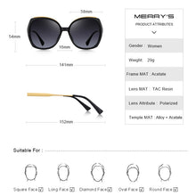 Load image into Gallery viewer, MERRYS DESIGN Women  Brand Trending Gradient Sunglasses Ladies Polarized Sun glasses UV400 Protection S6323