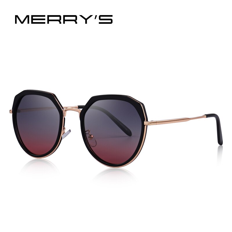 MERRYS DESIGN Women  Polarized Sunglasses Metal Temple UV400 Protection S6222