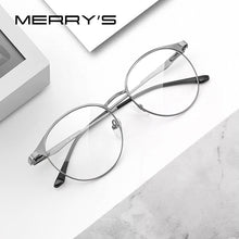 Load image into Gallery viewer, MERRYS DESIGN Women  Titanium Alloy Optics Glasses Frames Vintage Ultralight Myopia Prescription Eyeglasses S2169