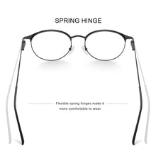 Load image into Gallery viewer, MERRYS DESIGN Women  Titanium Alloy Optics Glasses Frames Vintage Ultralight Myopia Prescription Eyeglasses S2169