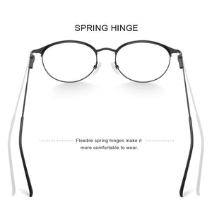 MERRYS DESIGN Women  Titanium Alloy Optics Glasses Frames Vintage Ultralight Myopia Prescription Eyeglasses S2169