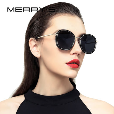 MERRYS DESIGN Women Polarized Sunglasses Sun Glasses Metal Temple 100% UV Protection S6108