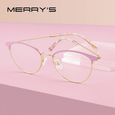 MERRYS DESIGN Women Retro Cat Eye Glasses Frame Ladies Eyeglasses Myopia Prescription Optical Eyewear S2132