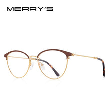 Carica l&#39;immagine nel visualizzatore di Gallery, MERRYS DESIGN Women Retro Cat Eye Glasses Frame Ladies Eyeglasses Myopia Prescription Optical Eyewear S2132