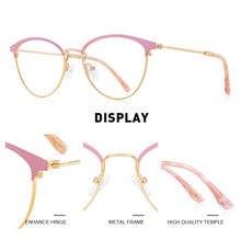 Carica l&#39;immagine nel visualizzatore di Gallery, MERRYS DESIGN Women Retro Cat Eye Glasses Frame Ladies Eyeglasses Myopia Prescription Optical Eyewear S2132