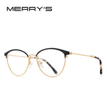 Carica l&#39;immagine nel visualizzatore di Gallery, MERRYS DESIGN Women Retro Cat Eye Glasses Frame Ladies Eyeglasses Myopia Prescription Optical Eyewear S2132