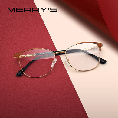 MERRYS DESIGN Women Retro Cat Eye Glasses Frame Ladies Eyeglasses Myopia Prescription Optical Eyewear S2015