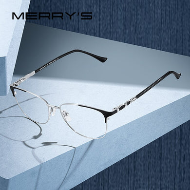 MERRYS DESIGN Women Retro Cat Eye Glasses Frame Ladies Eyeglasses Myopia Prescription Optical Eyewear S2121