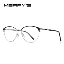 Load image into Gallery viewer, MERRYS DESIGN Women Retro Cat Eye Glasses Frame Ladies Eyeglasses Myopia Prescription Optical Eyewear S2124