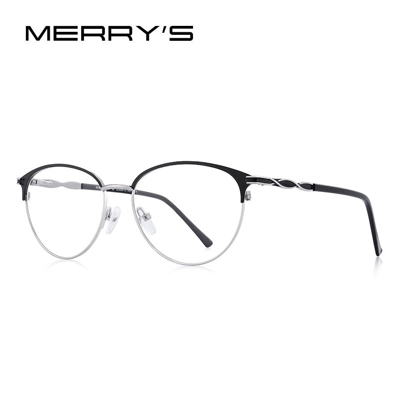 MERRYS DESIGN Women Retro Cat Eye Glasses Frame Ladies Eyeglasses Myopia Prescription Optical Eyewear S2124