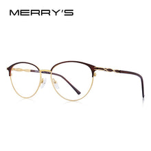 Load image into Gallery viewer, MERRYS DESIGN Women Retro Cat Eye Glasses Frame Ladies Eyeglasses Myopia Prescription Optical Eyewear S2124