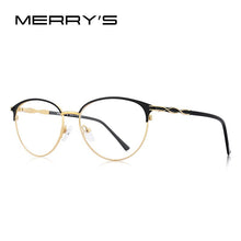 Load image into Gallery viewer, MERRYS DESIGN Women Retro Cat Eye Glasses Frame Ladies Eyeglasses Myopia Prescription Optical Eyewear S2124