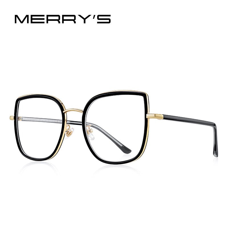 MERRYS DESIGN Women Retro Cat Eye Glasses Frame Ladies Eyeglasses Myopia Prescription Optical Eyewear S2605