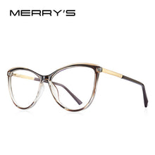 Carica l&#39;immagine nel visualizzatore di Gallery, MERRYS DESIGN Women Retro Cat Eye Glasses Frame Ladies  Eyeglasses Myopia Prescription Optical Eyewear S2701