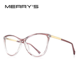 MERRYS DESIGN Women Retro Cat Eye Glasses Frame Ladies  Eyeglasses Myopia Prescription Optical Eyewear S2701