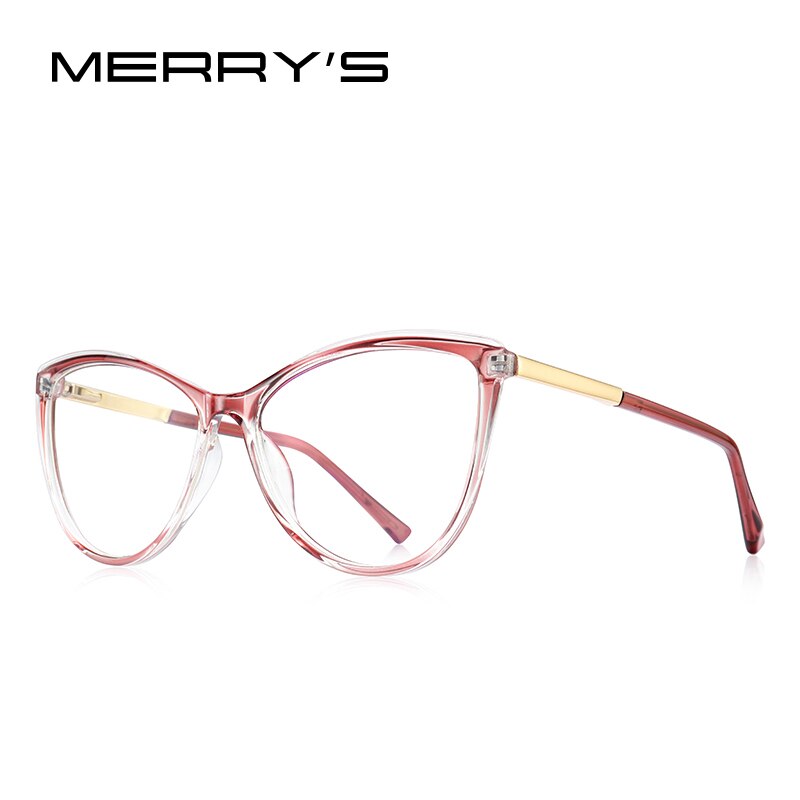 MERRYS DESIGN Women Retro Cat Eye Glasses Frame Ladies Eyeglasses Myopia Prescription Optical Eyewear S2701