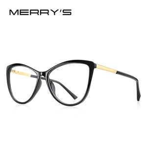 MERRYS DESIGN Women Retro Cat Eye Glasses Frame Ladies  Eyeglasses Myopia Prescription Optical Eyewear S2701