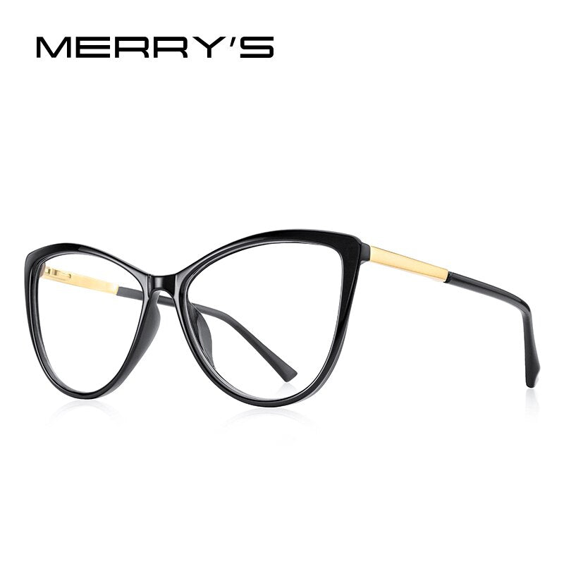 MERRYS DESIGN Women Retro Cat Eye Glasses Frame Ladies Eyeglasses Myopia Prescription Optical Eyewear S2701