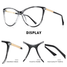 Carica l&#39;immagine nel visualizzatore di Gallery, MERRYS DESIGN Women Retro Cat Eye Glasses Frame Ladies Eyeglasses Myopia Prescription Optical Eyewear S2701