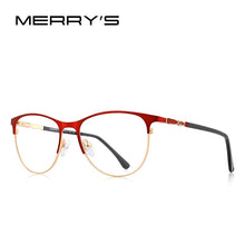 Carica l&#39;immagine nel visualizzatore di Gallery, MERRYS DESIGN Women Retro Cat Eye Glasses Frame Ladies Eyeglasses Prescription Optical Eyewear S2116