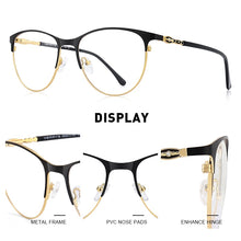 Carica l&#39;immagine nel visualizzatore di Gallery, MERRYS DESIGN Women Retro Cat Eye Glasses Frame Ladies Eyeglasses Prescription Optical Eyewear S2127