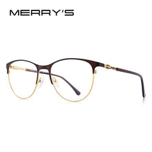 Carica l&#39;immagine nel visualizzatore di Gallery, MERRYS DESIGN Women Retro Cat Eye Glasses Frame Ladies Eyeglasses Prescription Optical Eyewear S2127