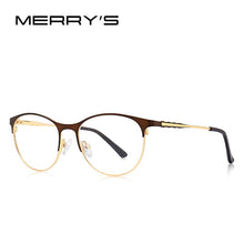 Carica l&#39;immagine nel visualizzatore di Gallery, MERRYS DESIGN Women Retro Cat Eye Glasses Frame Ladies Trending Eyewear Myopia Prescription Optical Eyeglasses S2103