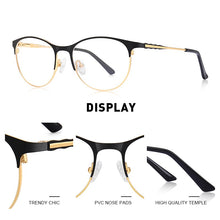Carica l&#39;immagine nel visualizzatore di Gallery, MERRYS DESIGN Women Retro Cat Eye Glasses Frame Ladies Trending Eyewear Myopia Prescription Optical Eyeglasses S2103