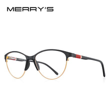 Carica l&#39;immagine nel visualizzatore di Gallery, MERRYS DESIGN Donna Retro Cat Eye Occhiali Telaio Ultralight Occhio Miopia Occhiali da vista Occhiali in acetato Gambe S2602 