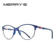 Load image into Gallery viewer, MERRYS DESIGN Women Retro Cat Eye Glasses Frame Ultralight Eye Myopia Prescription Eyeglasses Acetate Glasses Legs S2602
