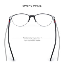 Carica l&#39;immagine nel visualizzatore di Gallery, MERRYS DESIGN Donna Retro Cat Eye Occhiali Telaio Ultralight Occhio Miopia Occhiali da vista Occhiali in acetato Gambe S2602 