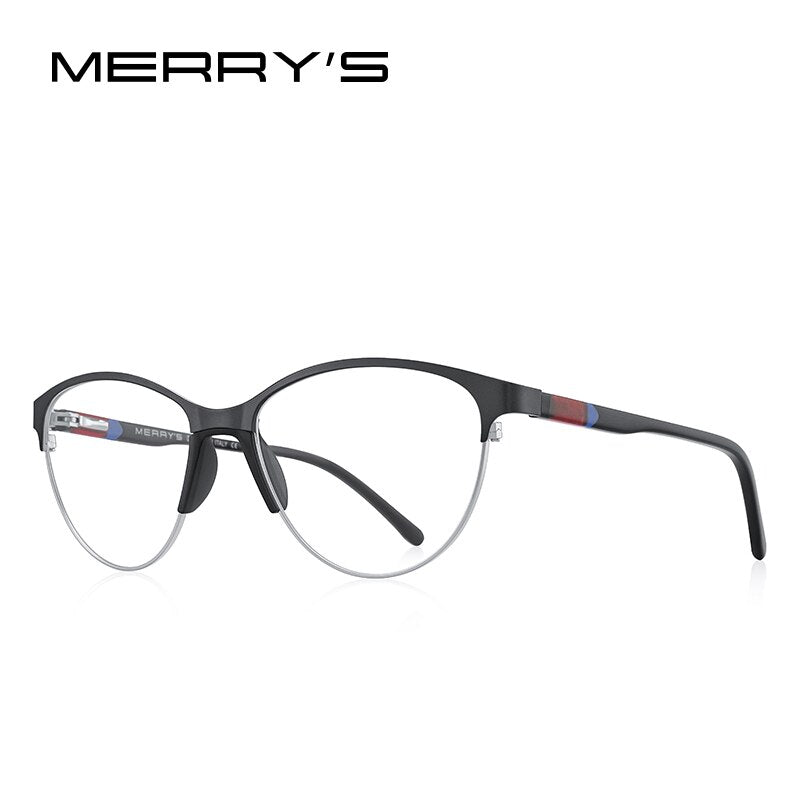 MERRYS DESIGN Donna Retro Cat Eye Occhiali Telaio Ultralight Occhio Miopia Occhiali da vista Occhiali in acetato Gambe S2602 