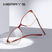 Load image into Gallery viewer, MERRYS DESIGN Women Retro Glasses Frame Ultralight Eye Myopia Prescription Eyeglasses Acetate Glasses Legs S2680