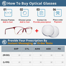 Load image into Gallery viewer, MERRYS DESIGN Women Retro Glasses Frame Ultralight Eye Myopia Prescription Eyeglasses Acetate Glasses Legs S2680