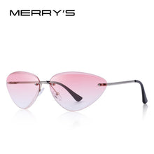 Carica l&#39;immagine nel visualizzatore di Gallery, MERRYS DESIGN Women Rimless Cat Eye Gradient Sunglasses UV400 Protection S6158