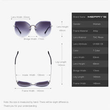 Load image into Gallery viewer, MERRYS DESIGN Women Rimless Cat Eye Sunglasses Gradient Sunglasses UV400 Protection S6355