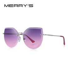Load image into Gallery viewer, MERRYS DESIGN Women Rimless Cat Eye Sunglasses Gradient Sunglasses UV400 Protection S6355