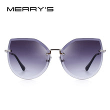 Load image into Gallery viewer, MERRYS DESIGN Women Rimless Cat Eye Sunglasses Gradient Sunglasses UV400 Protection S6355