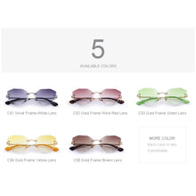 Load image into Gallery viewer, MERRYS DESIGN Women Rimless Gradient Sunglasses UV400 Protection S6078