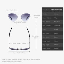Load image into Gallery viewer, MERRYS DESIGN Women Rimless Gradient Sunglasses UV400 Protection S6078