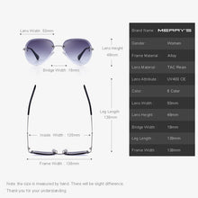 Load image into Gallery viewer, MERRYS DESIGN Women Rimless Pilot Gradient Sunglasses UV400 Protection S6121